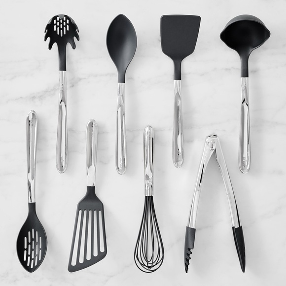 All-Clad Silver and Black Utensil Collection - Picture 1 of 3